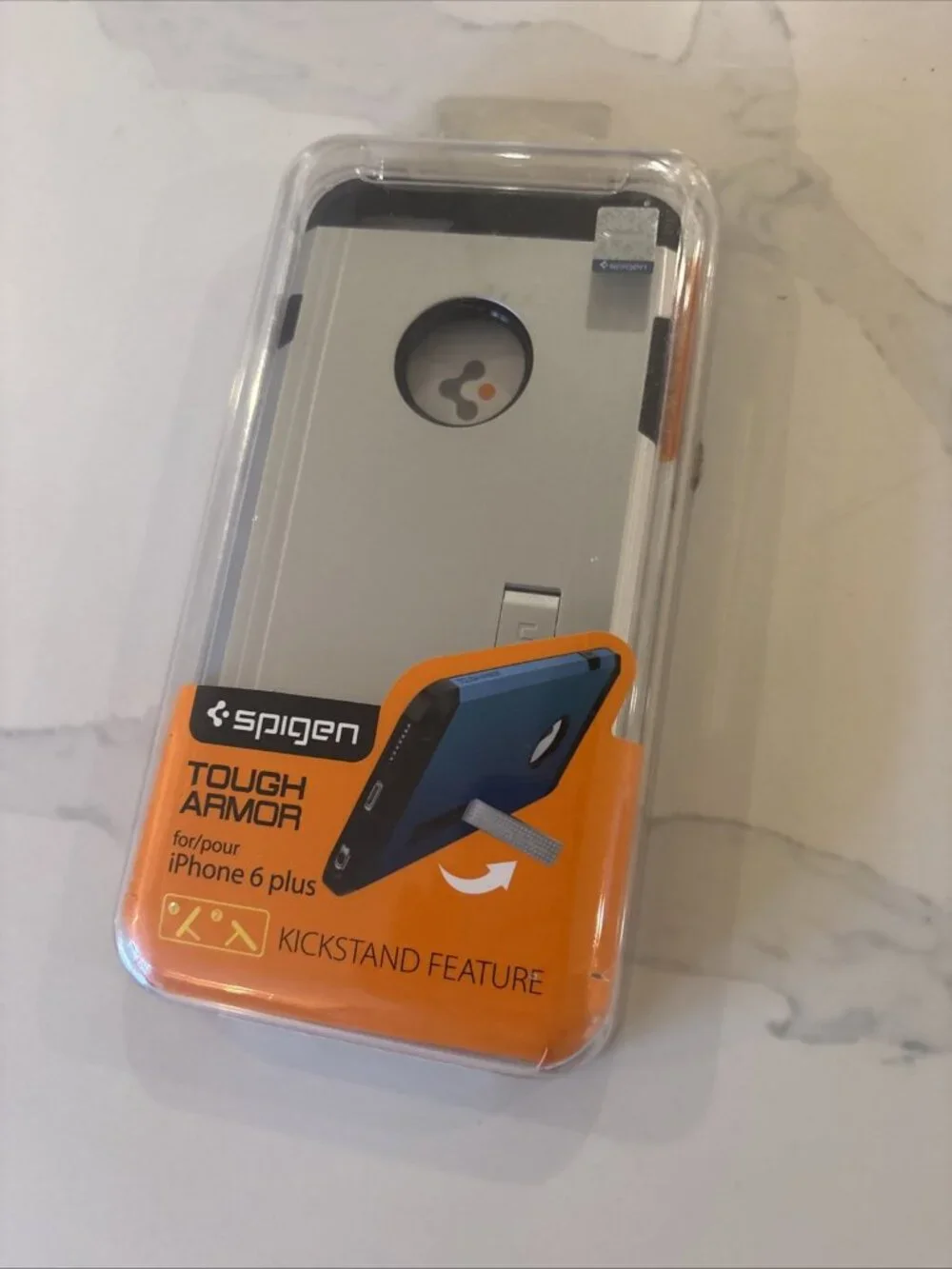 Spigen Iphone 6 Plus Tough Armor Case (with kickstand) SGP11053